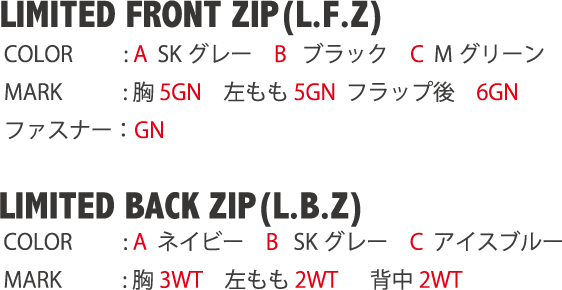 Limitd Model（限定モデル）